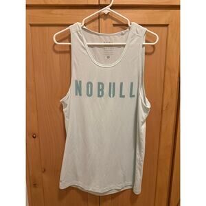 NOBULL Men’s Light Blue Green Workout Tank Medium